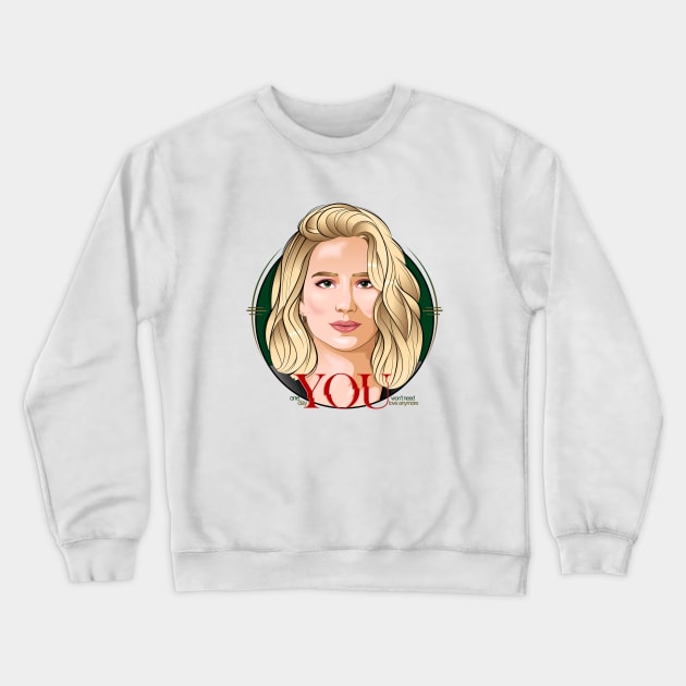 YOU-Beck Crewneck Sweatshirt by annnadary